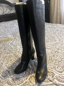 Lather nine W. boots size 8 1/2