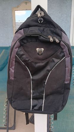 New large Black Backpack..cleaning out storage