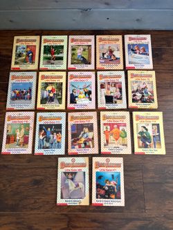Lot of 17 Vintage Baby-Sitters Little Sister Books Scholastic Ann M Martin
