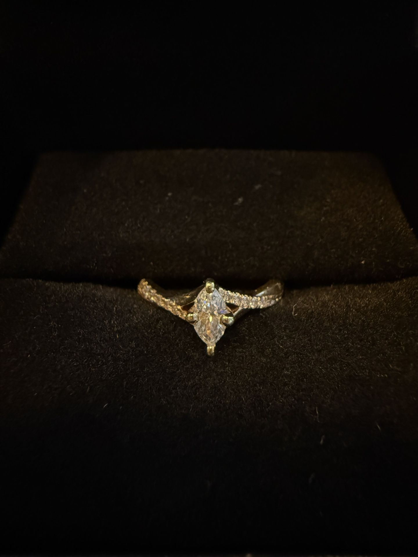 Engagement Ring 14k Gold