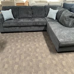 New Grey Sectional Couch 