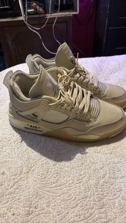 Off-White x Wmns Air Jordan 4 Retro SP "Sail”
