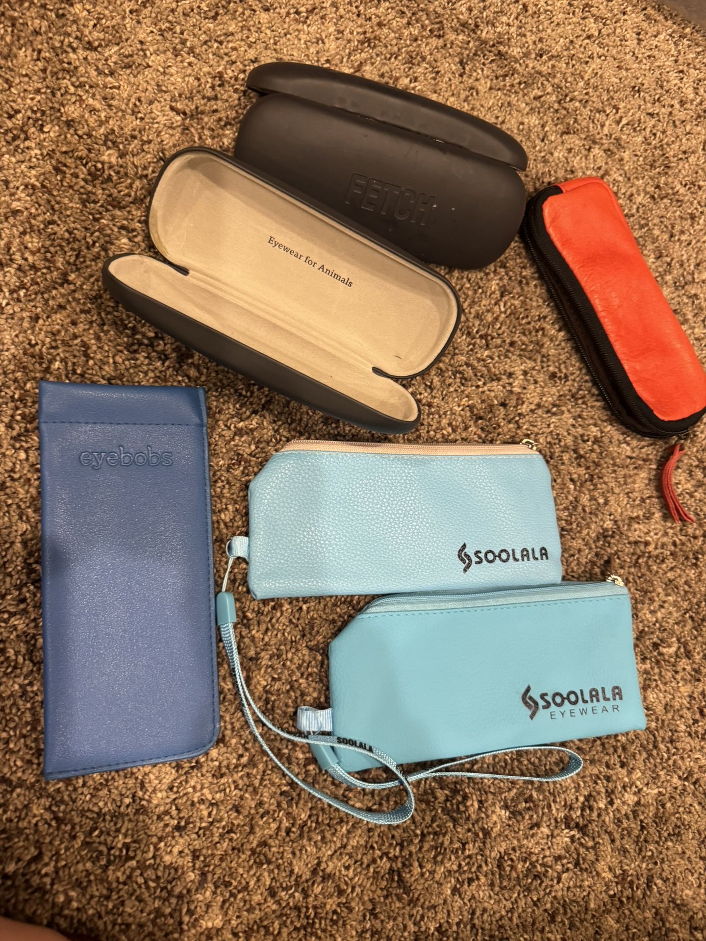 Eye Glass Cases… Miscellaneous Brands