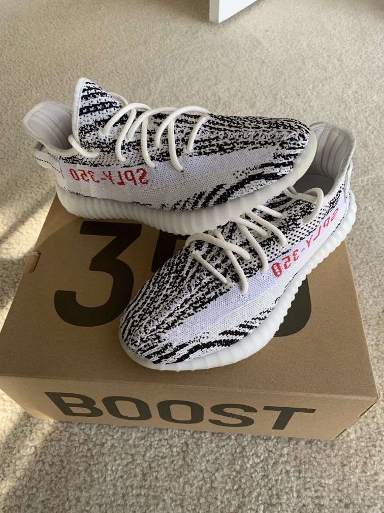 Adidas Yeezy Boost 350 v2 Zebra 9.5