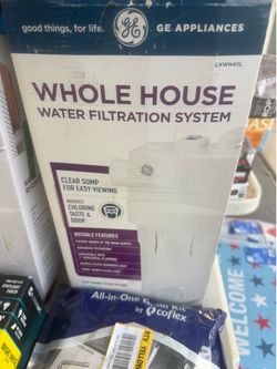 GE Whole House Water Filtration System GXWH40L