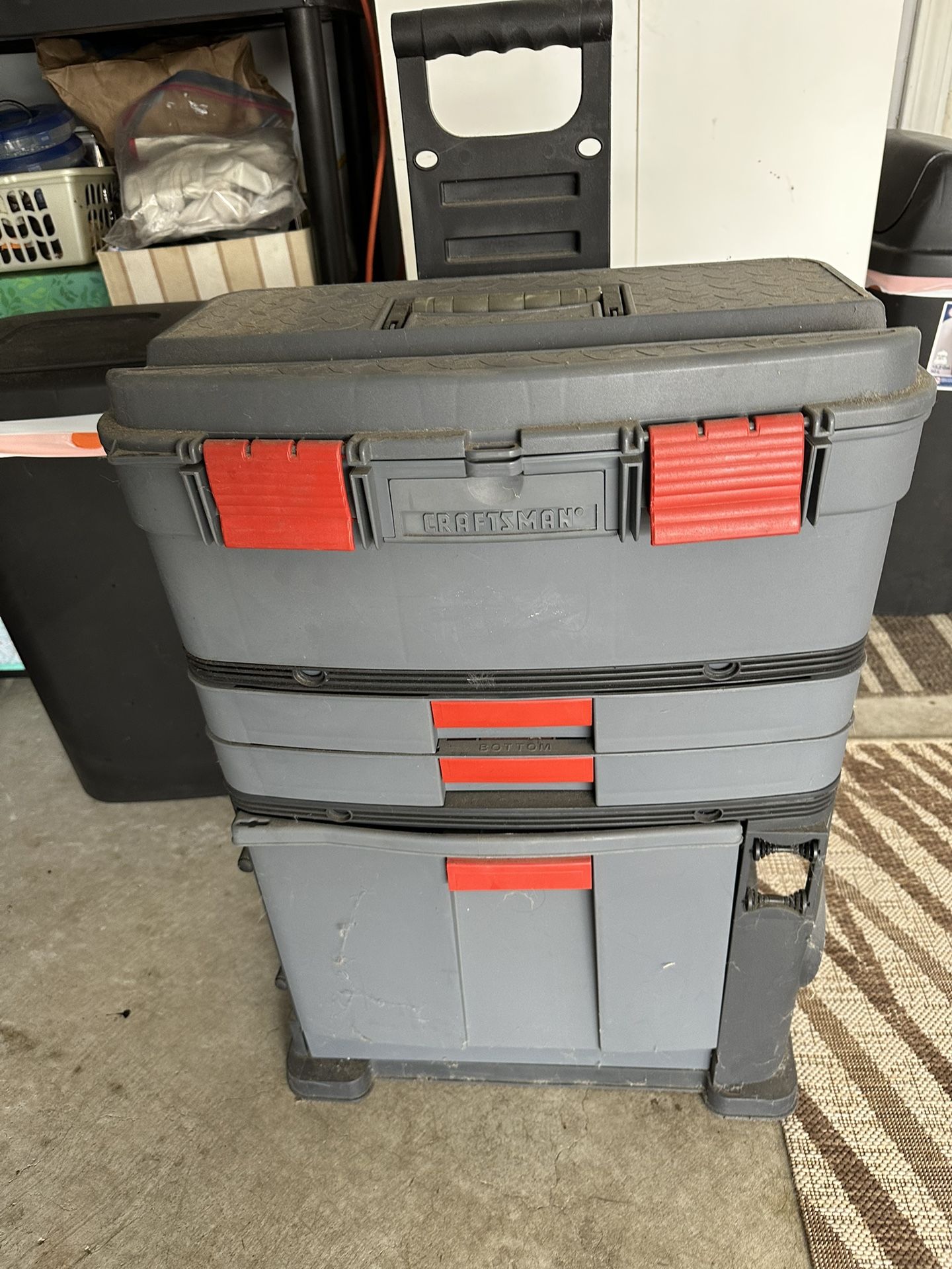Craftsman Tool Box With Tools