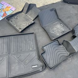 3D Floor Mats For 2020-2025 Mazda CX-30 Heavy Duty Custom Fit All Weather Liner With Trunk Liner 