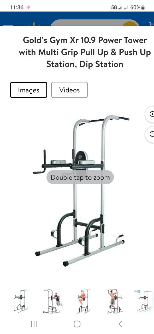 Golds Gym Power Tower - Pull Up Bar