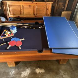 Pool Table/Ping pong table 