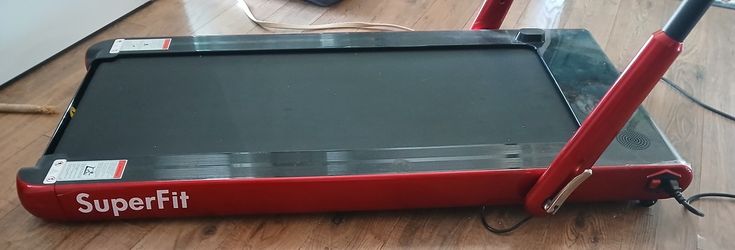 Superfit 2-in-1 Folding Treadmill