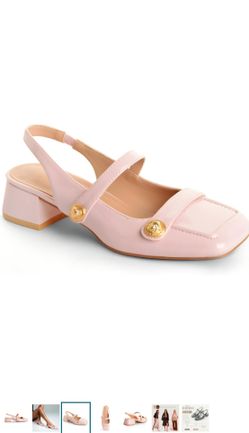Slingback mary Jane's heels for woman