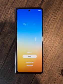 Samsung Z Fold 5. Black. 256 GB