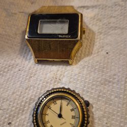 Two vintage women's quartz watches