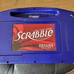 Scrabble Deluxe, Folding, Turntable, Unused