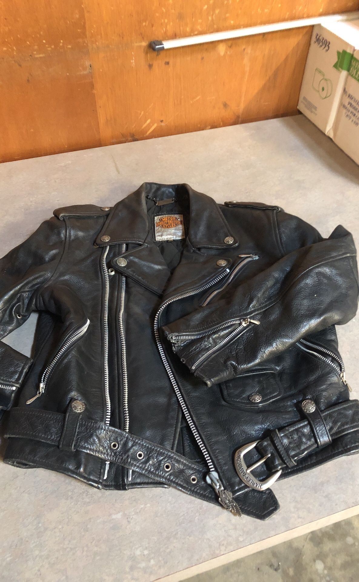 Harley Davidson Vintage Ladies Jacket.