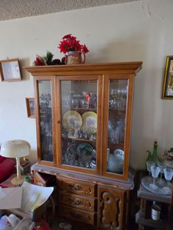 Old Vintage Wooden liqour Cabin