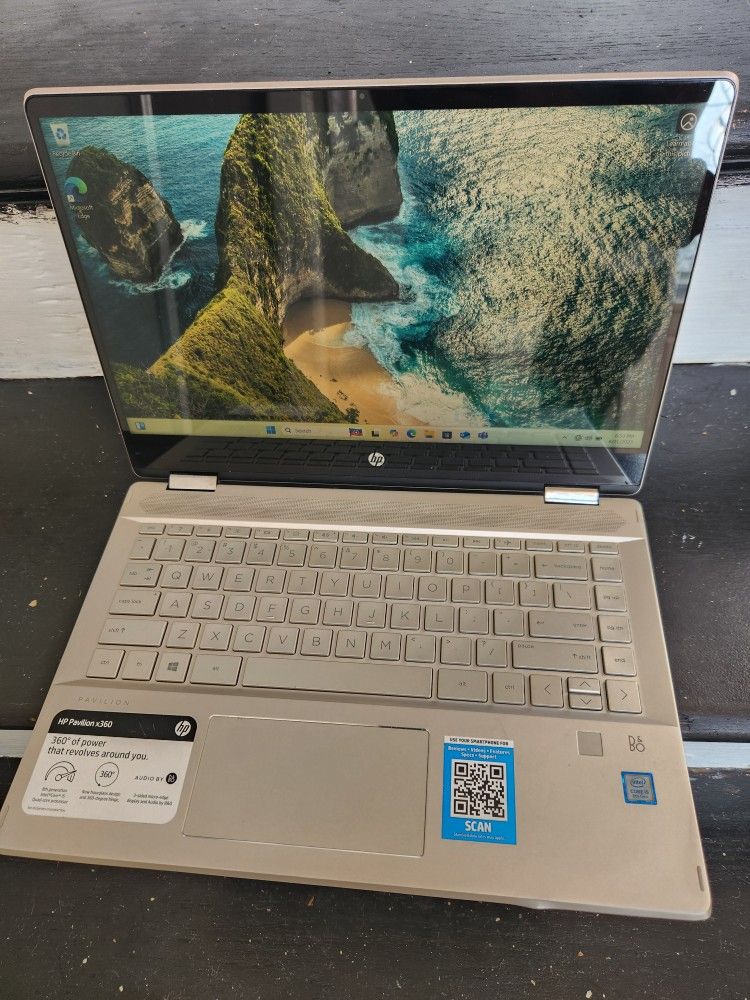 HP Laptop 2 In 1 Win11Pro/OfficeSuite/i5/8gb