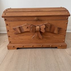 Custom Made Wooden Chest