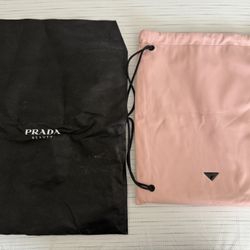 Reversible Prada Draw String Bag