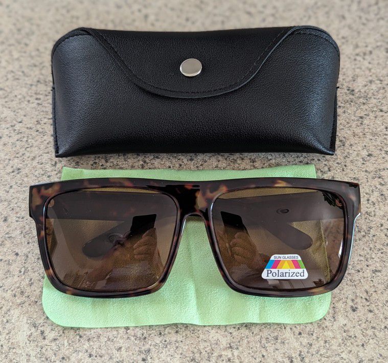 Polarized Sunglasses XXL Tortoiseshell