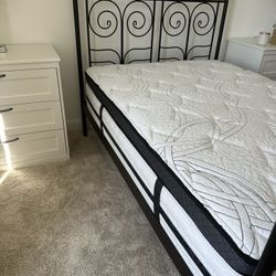Full Bed Frame And Mattress 