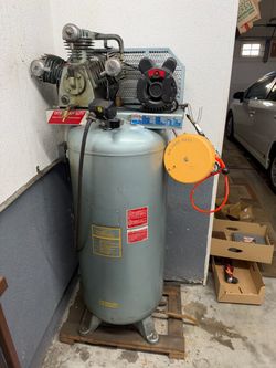 Clasons Industrial 60 Gallon 5 HP Heavy Duty Air Compressor – 230V