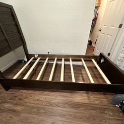 Twin XL Frame And Box Spring