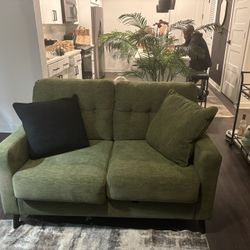 two piece couch set - one sofa one loveseat 