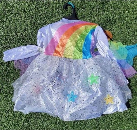 Girls Halloween Costume Twinkle Stars Unicorn Size 4t / 5T