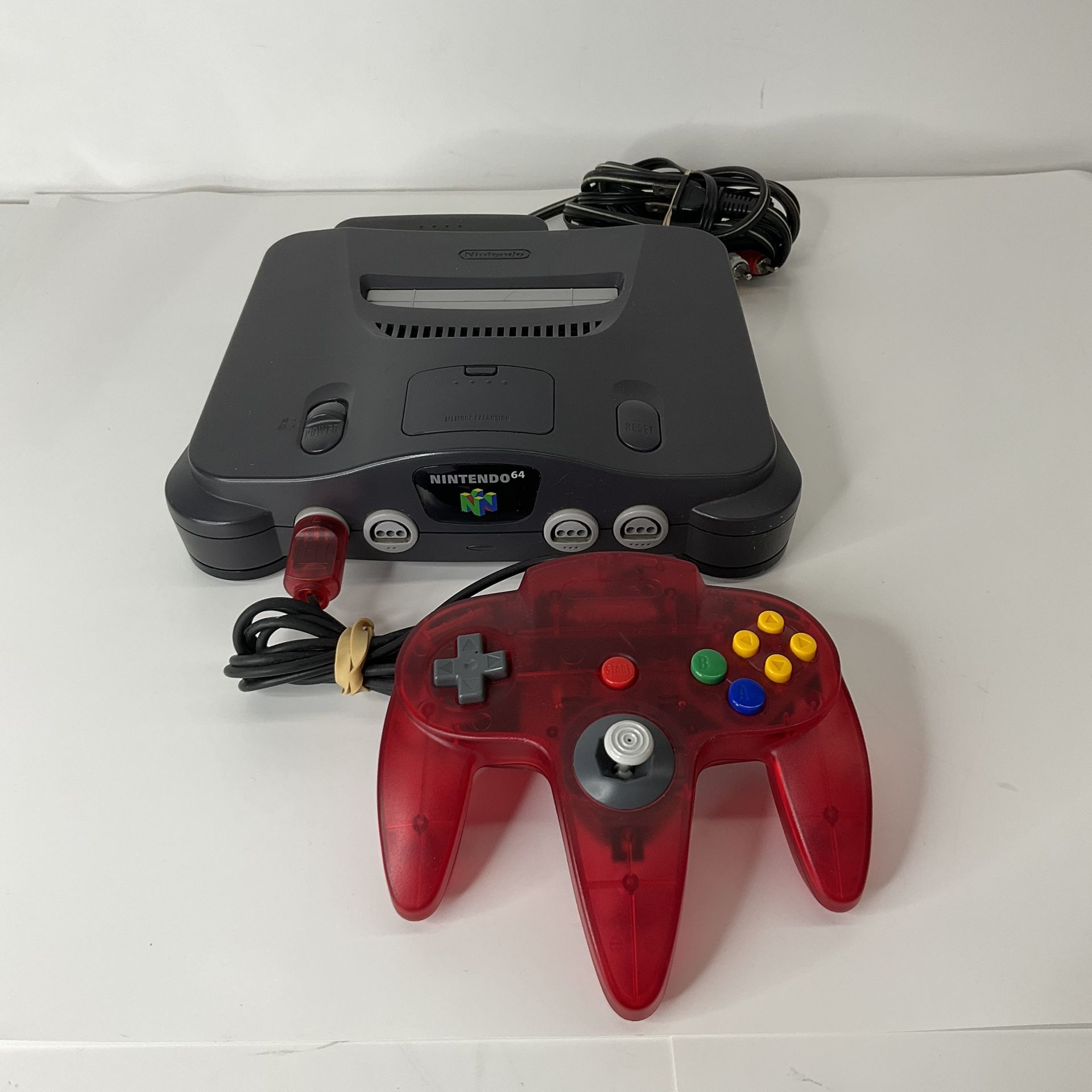 Nintendo 64 N64 Video Game Console w/1 Controller - Tested!