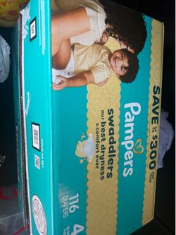 Pampers Swadlers  Size 4
