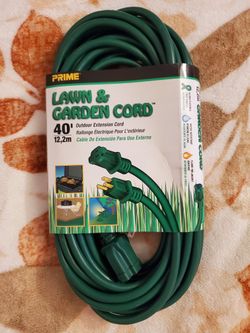 Prime Wire & Cable 40 ft. 16/3 SJTW Lawn and Garden Outdoor Extension Cord
