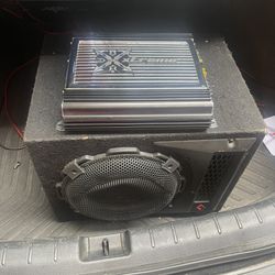 I Have A Set Audio 10” Rockfordgate On Ported Box We Xtreme Amp 600 Watts 