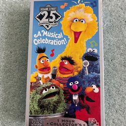 Sesame Street: 25 wonderful years: a musical celebration! (VHS, 1993)