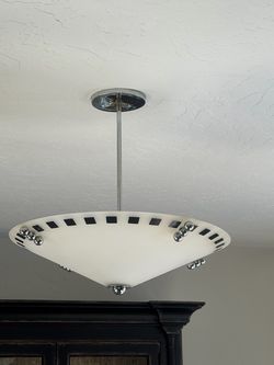 Contemporary with a little art deco flair