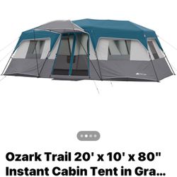 Ozark Trail Instant Cabin Tent 12people