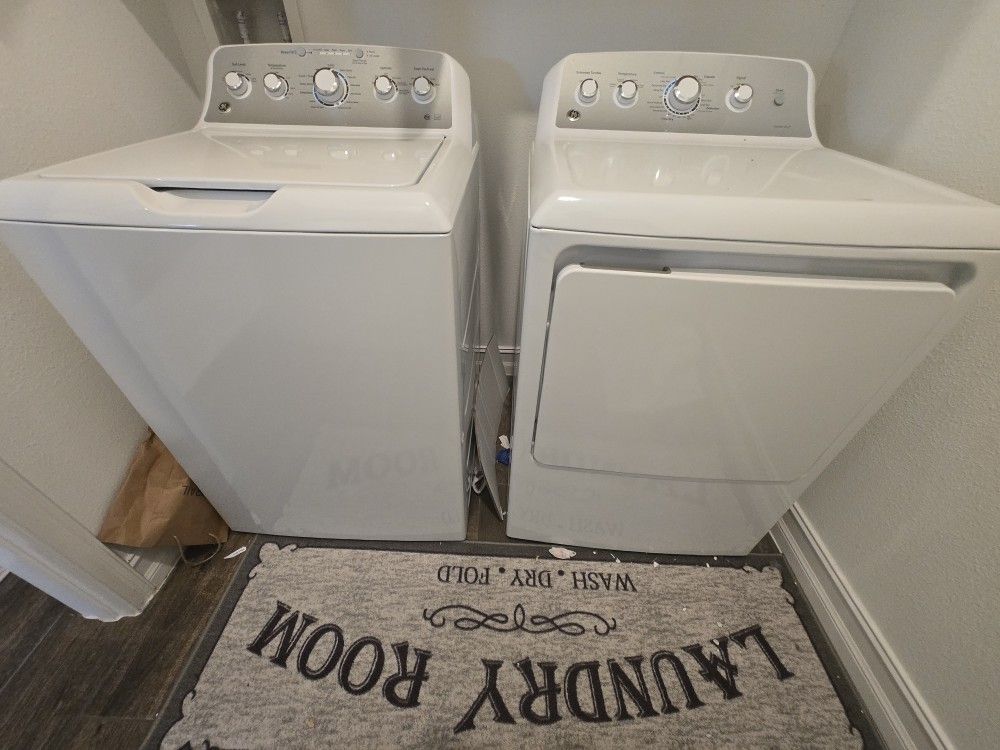 GE WASHER AND DRYER