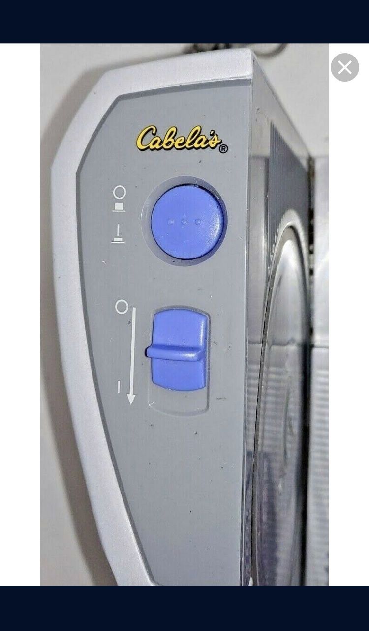 Cabelas 7.5” Heavy Duty Commercial Blade Electric Deli Food Meat Cheese