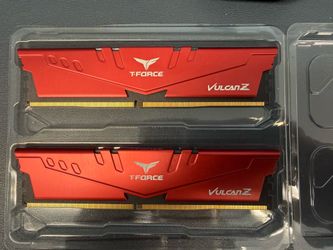 Team T-Force VULCAN Z 16GB (2x8GB) DDR4 3200 (PC4 25600) Desktop Memory