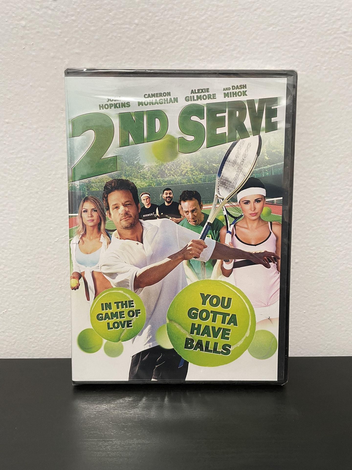 2nd Serve DVD Movie NEW SEALED Tennis Comedy Josh Hopkins 2013