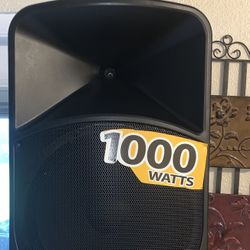 Behringer B15X 15″ 1000 - Watt Bluetooth Powered Speaker - Does Not Power On - For Repair or Parts 