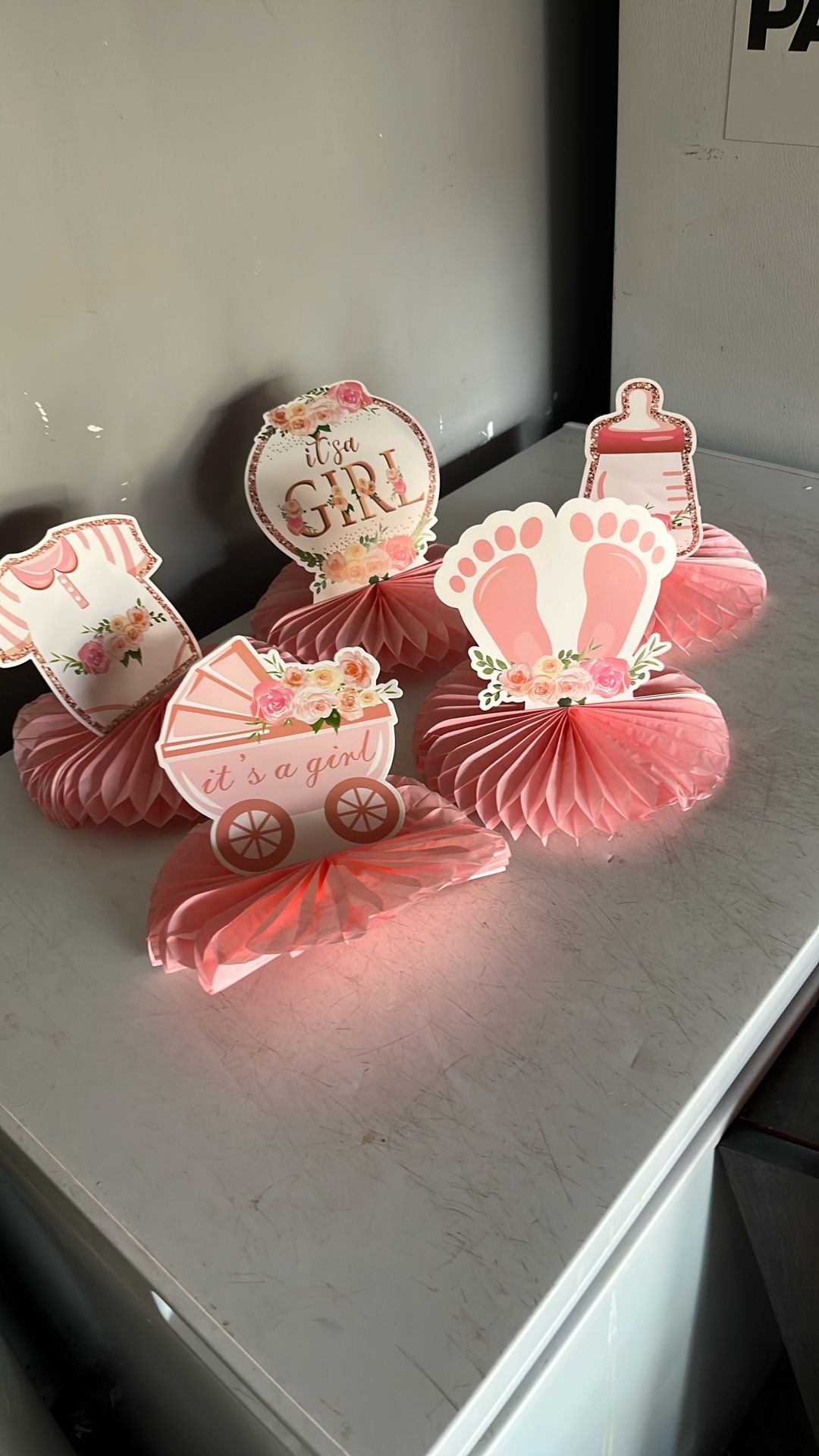 Baby Girl Shower Decorations 