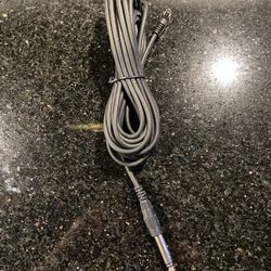 Impact 16’ Sync Cord Male Audio Jack (6.35mm) to Male Flash PC