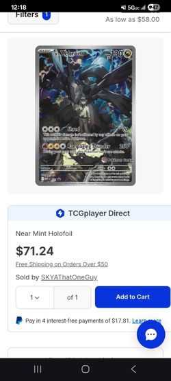 N's Zekrom Pokémon Holofoil Card MEP 031