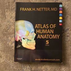 Atlas Of Human Anatomy By Frank H. Netter, 5th Edition