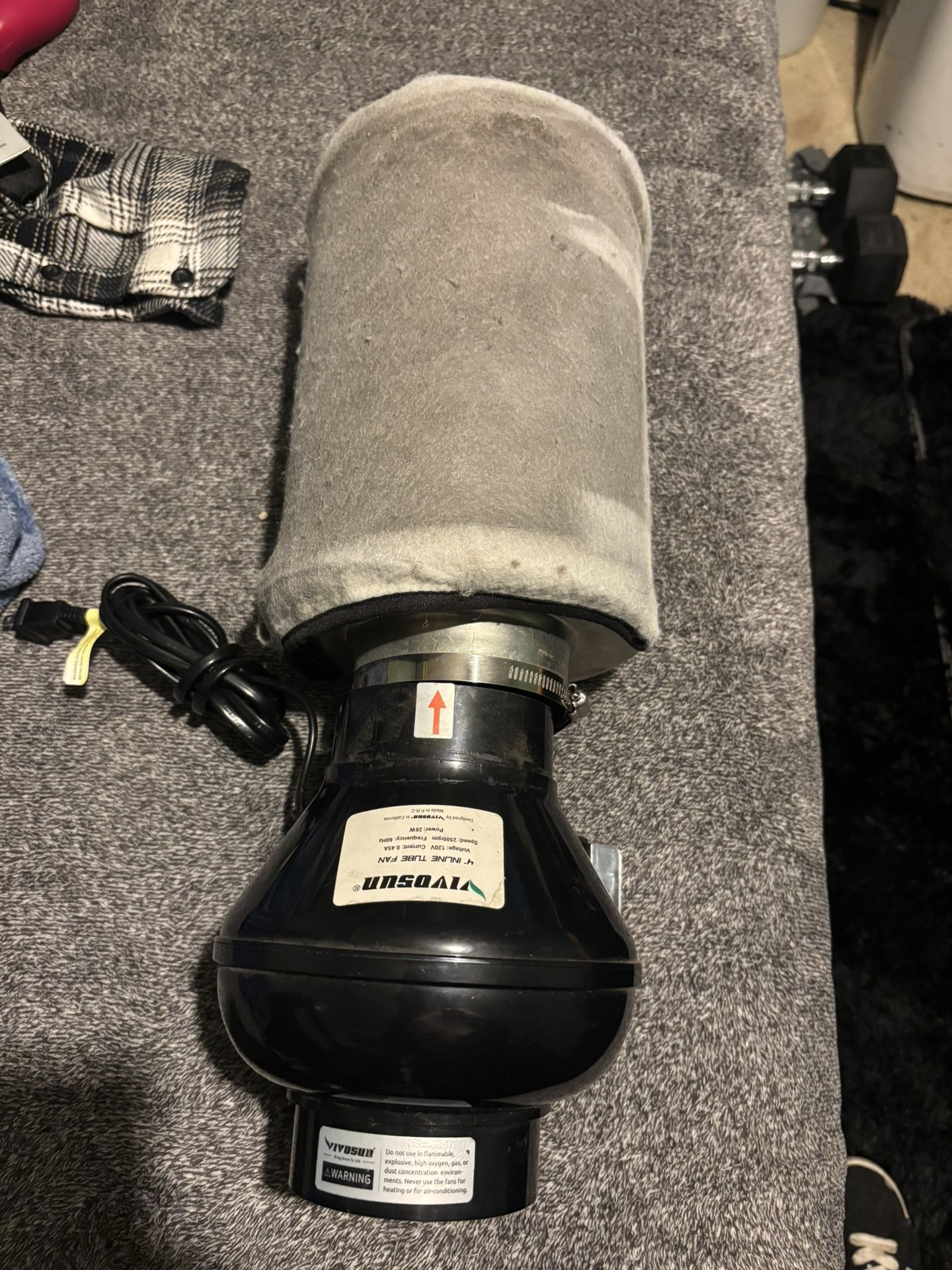 Vivosun Inline Fan