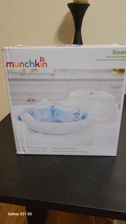 Microwave sterilizer for baby bottle.