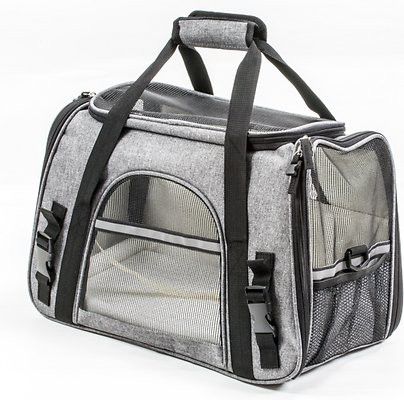 Soft-sided pet carrier