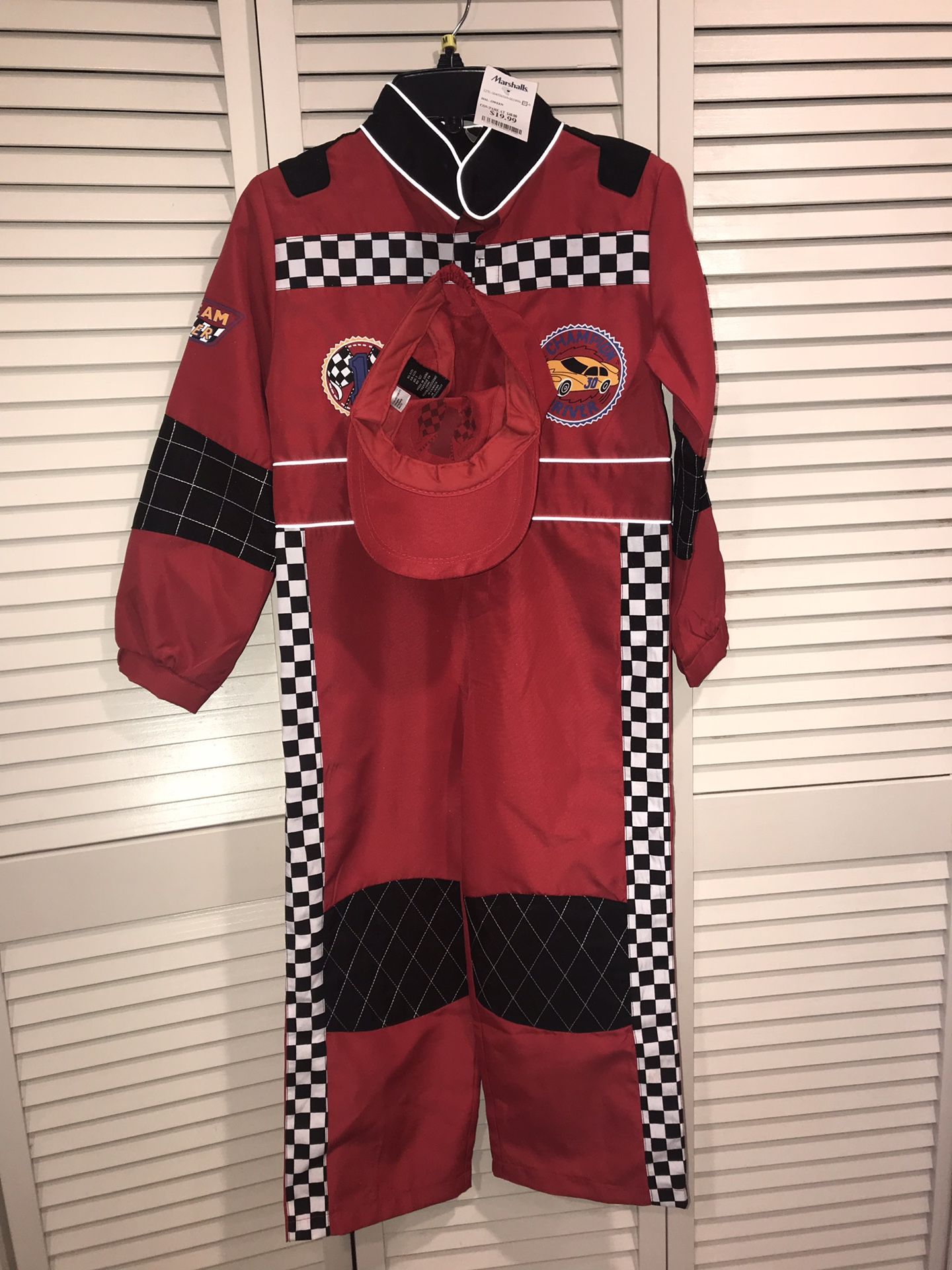 Size 7 Racer Jumpsuit Costume