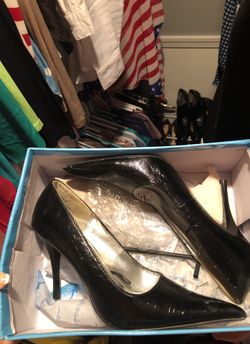 Charlotte Russe size 7 Women’s black heels